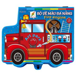Bộ Vẽ Màu Đa Năng Hộp Nhựa