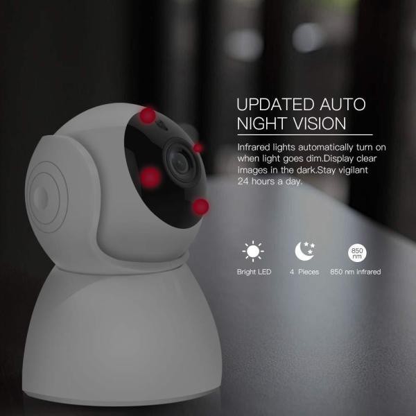 Camera an ninh không dây Wifi 1080P 720P P2P với tầm nhìn ban đêm tốt