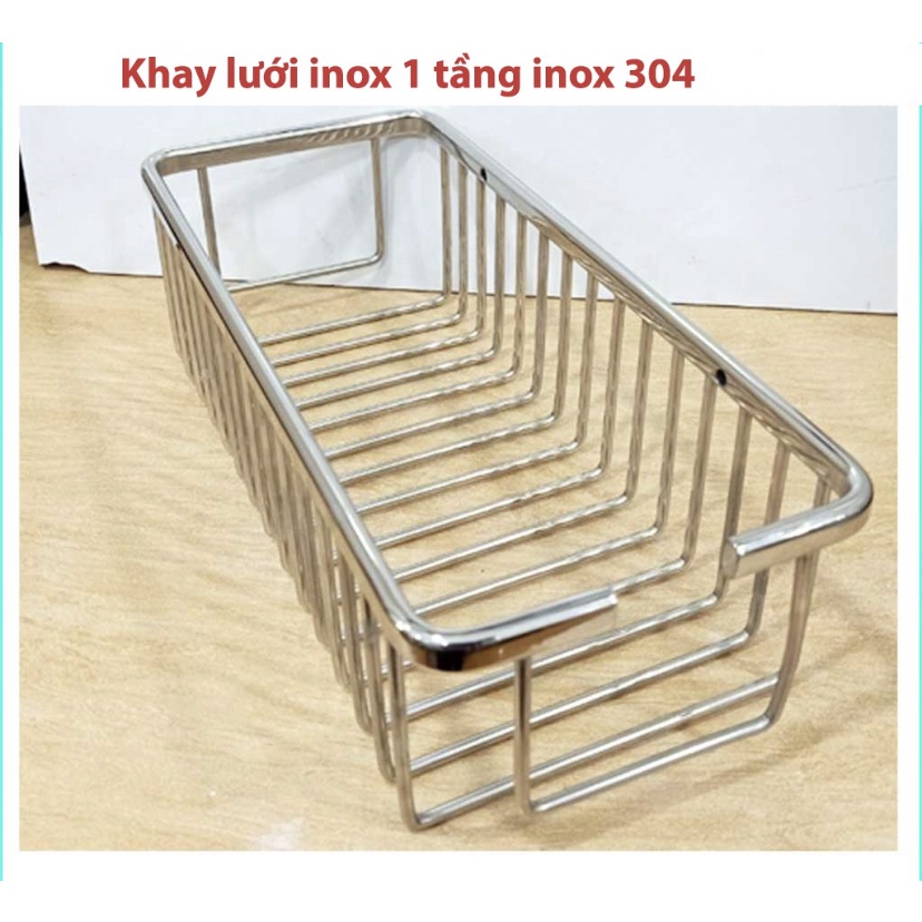 Kệ Để Xà Bông 1 Tầng Phòng Tắm Inox 304, Hàng Đúc Đặc Inox 304 - Kệ Để Gia Vị Inox 304 - Mã SP: TP6225