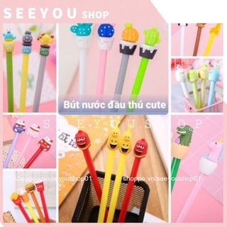 Giá Sỉ Bút Mực Nước Đầu Hình Thú Cute Đáng Yêu