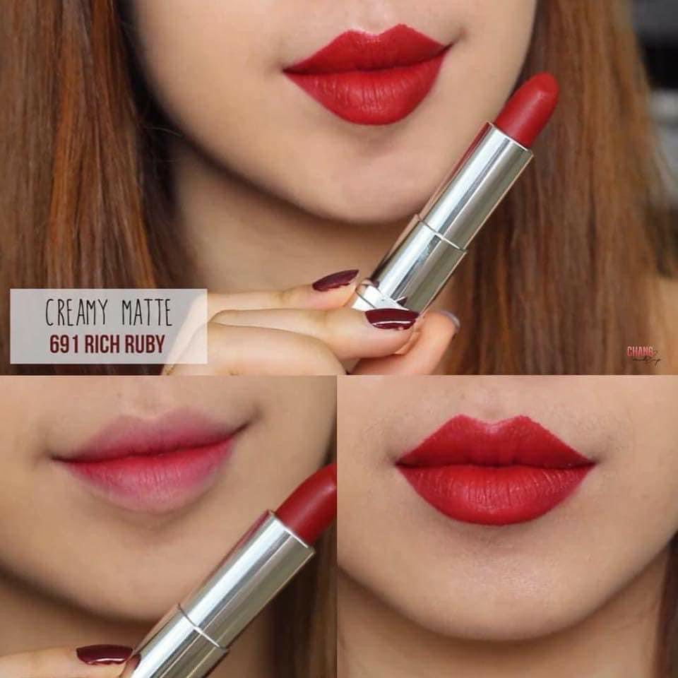 Son Maybeline Creamy Matte 690 Rich Ruby