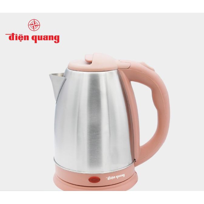 Ấm đun nước siêu tốc Điện Quang ĐQ EKT07 1518 BR (1500W, 1.8L, INOX 201, nhựa PP, màu ngẫu nhiên)