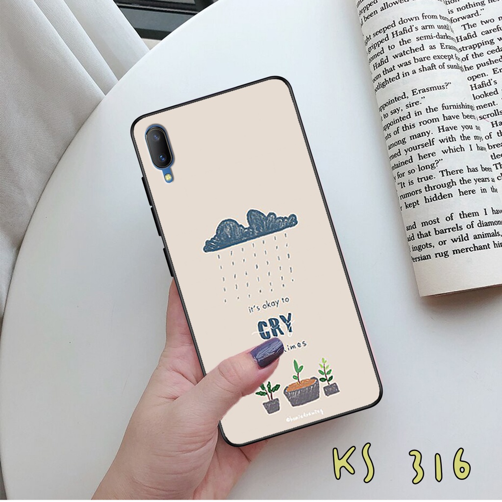 Ốp lưng Vivo V11 - Vivo V11i - Ốp in hình BlueSky - lưng nhám viền TPU cao cấp