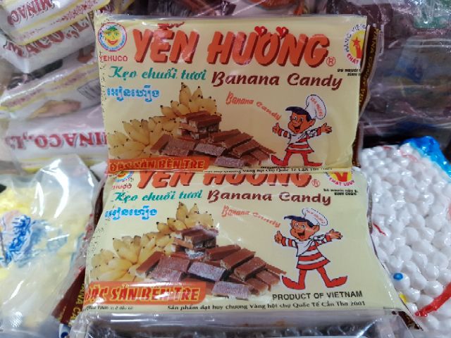 KẸO CHUỐI TƯƠI YẾN HƯƠNG GÓI