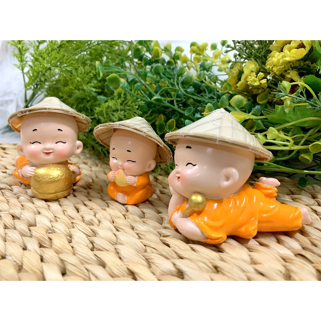 Tượng Tiên Đồng đội nón lá Việt Nam (Hàng Độc Quyền)