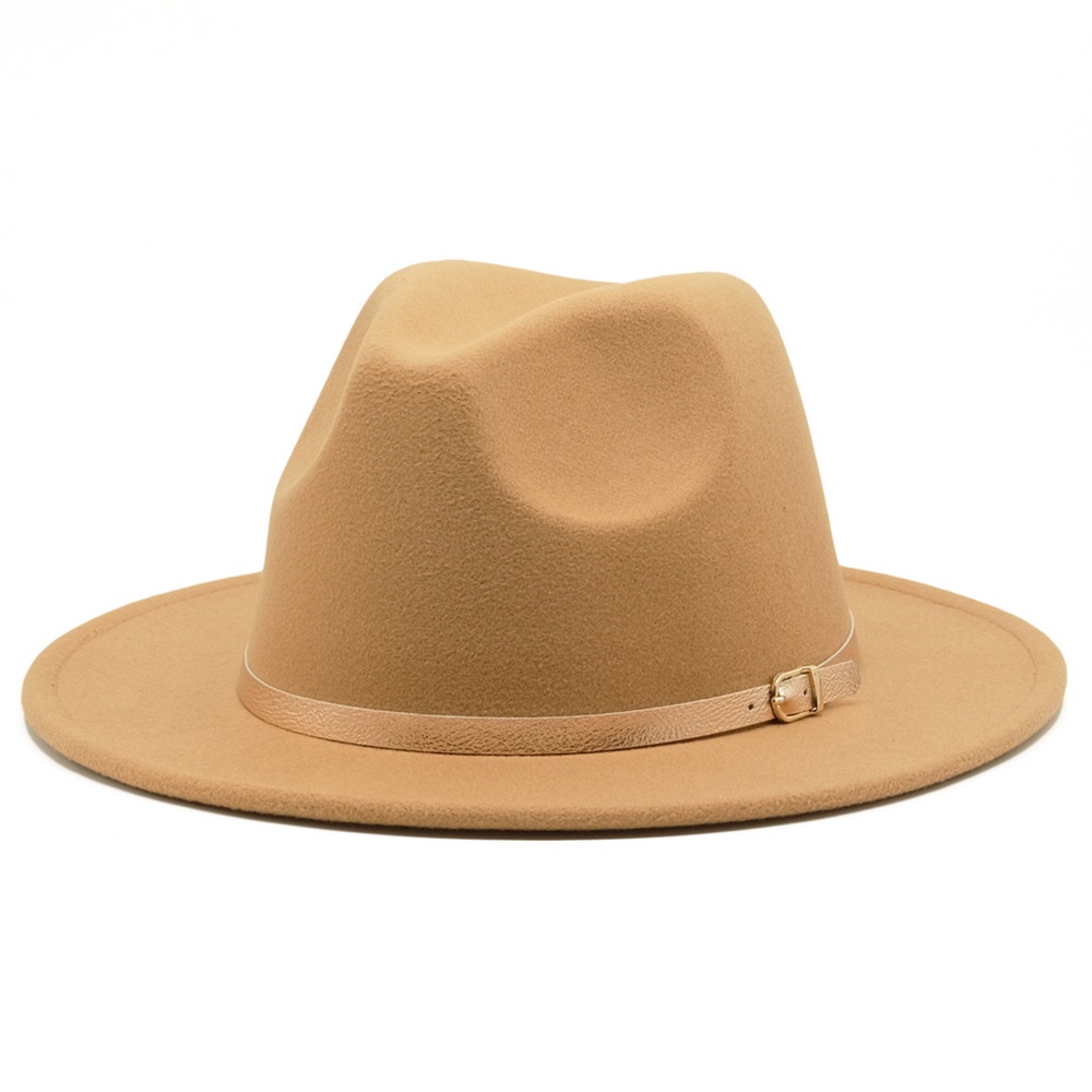 Nón Vành Rộng Chất Liệu Da Thời Trang Nữ Tính