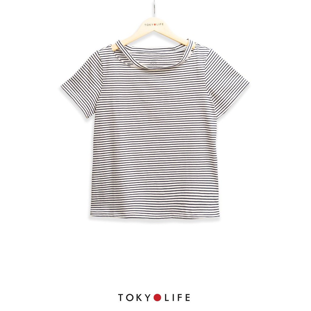 Áo T-Shirt Nữ TOKYOLIFE cổ tròn cut-out I9TSH005G | BigBuy360 - bigbuy360.vn