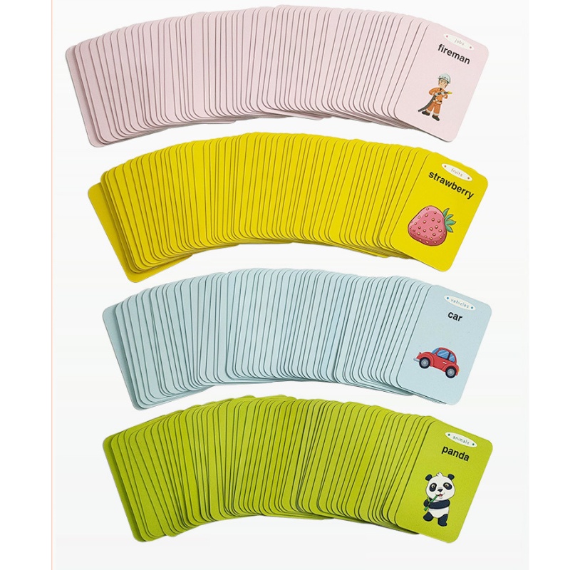 Máy Đọc Thẻ Flashcard Tiếng Anh Dành Cho Trẻ Em Gồm 224 Từ Vựng Không Có Sóng Điện Từ Kids_store688