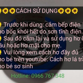 [HCM]Sỉ 6 bếp hơ lá trầu