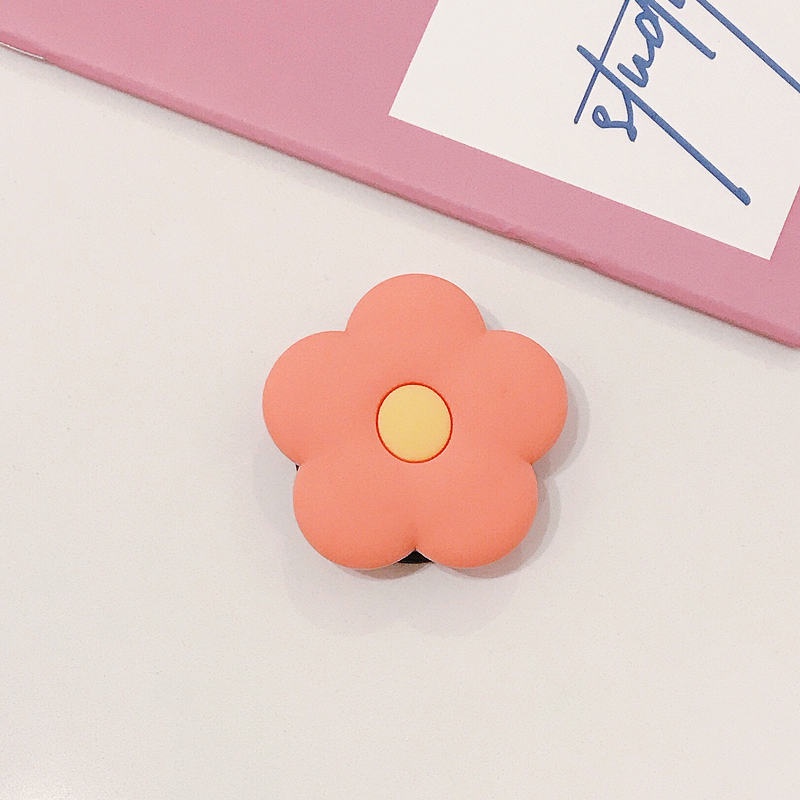 Giá đỡ điện thoại họa tiết hoa đáng yêu tùy chọn màu sắc thích hợp cho Iphone Samsung Xiaomi Lg