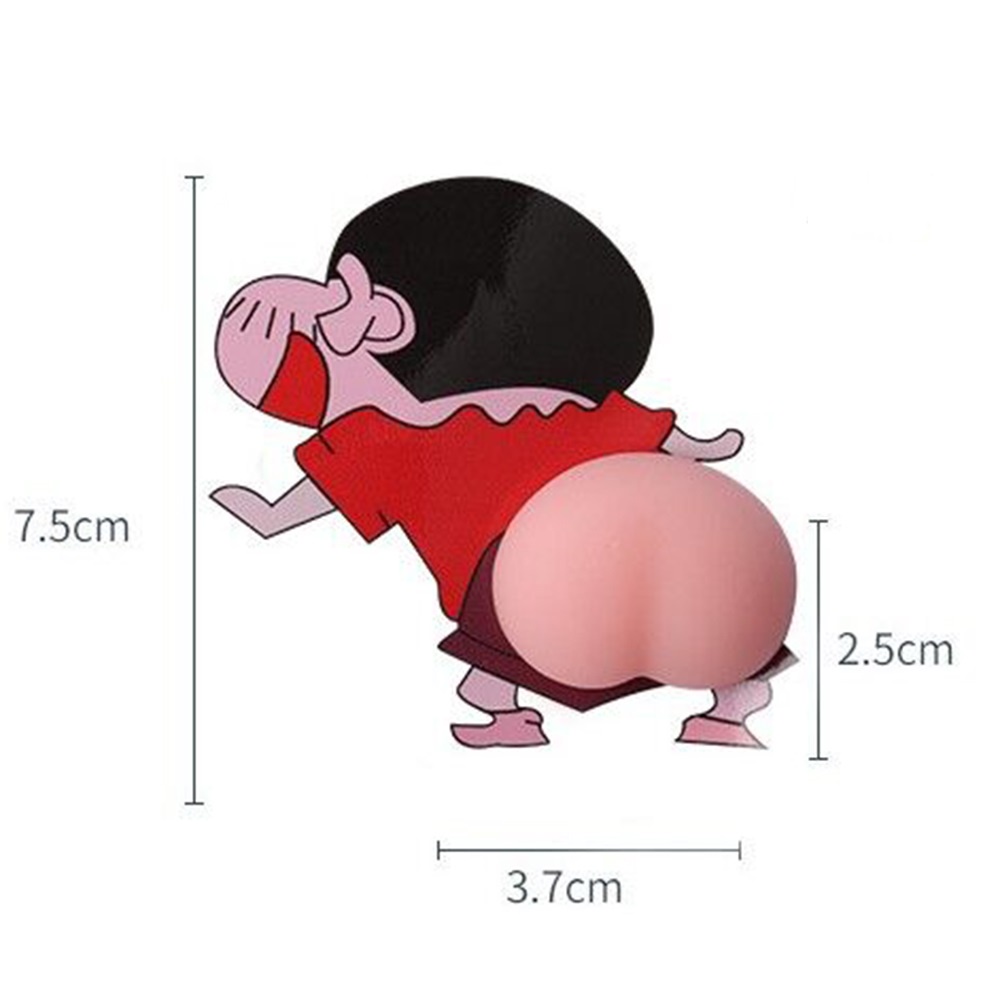 Bộ 2 Miếng Dán Cửa Xe Hơi Bằng Cao Su Chống Va Chạm Chống Trầy Xước Họa Tiết Hoạt Hình Dễ Thương