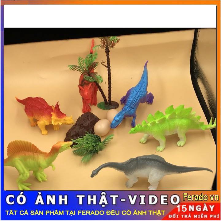 SET 6 MÔ HÌNH KHỦNG LONG CHO BÉ YÊU(SHOP GIÁ SỈ)