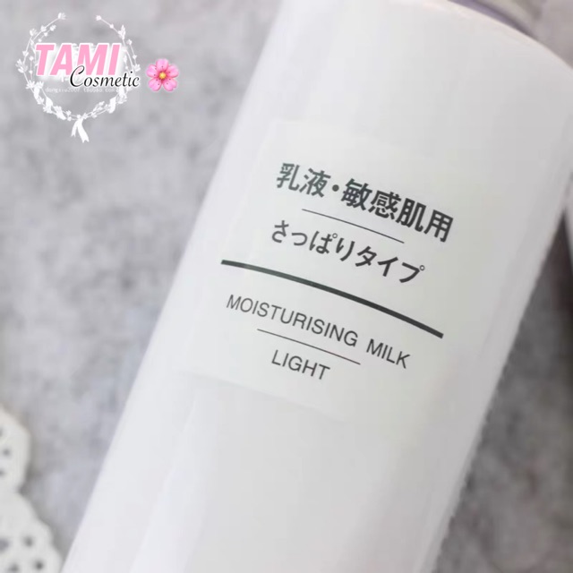 SỮA DƯỠNG MUJI MOISTURISING MILK LIGHT