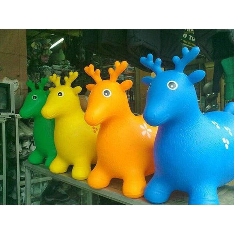 Thú nhún đồ chơi cho bé