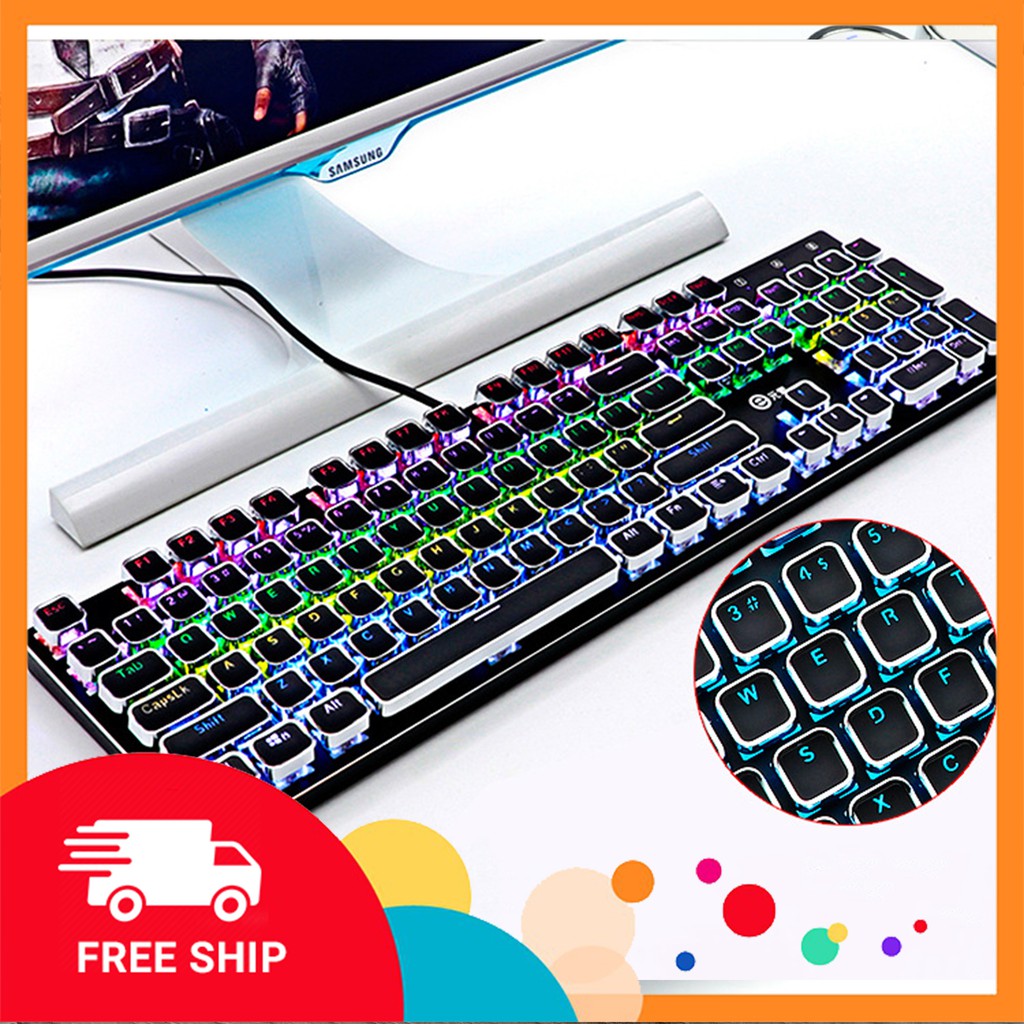 Bộ Keycap PBT nút bàn phím cơ xuyên led nhiều màu