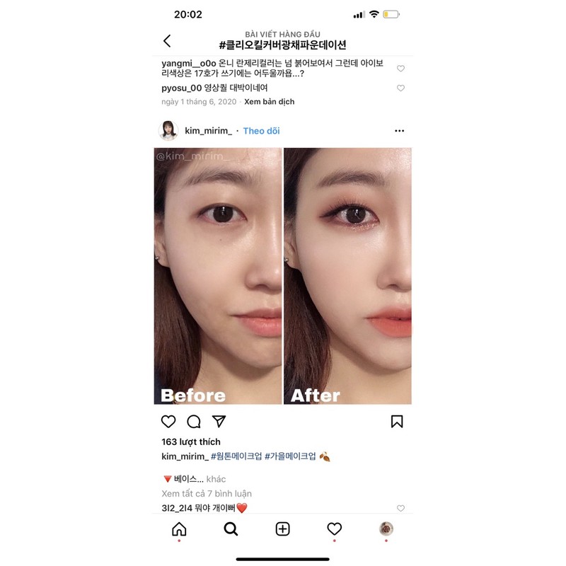 Kem nền Clio Kill Cover Glow Foundation | BigBuy360 - bigbuy360.vn