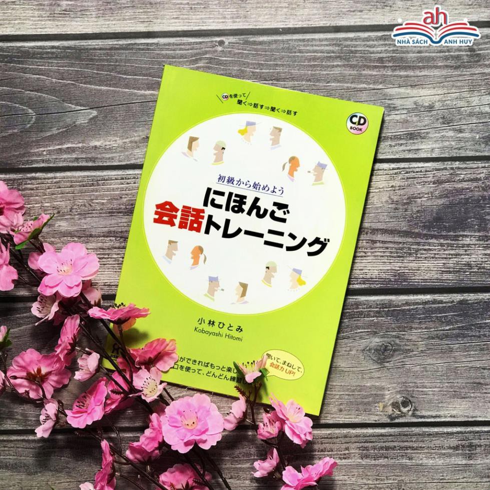 Sách tiếng Nhật Đàm thoại tiếng Nhật Nihongo Kaiwa Toreningu