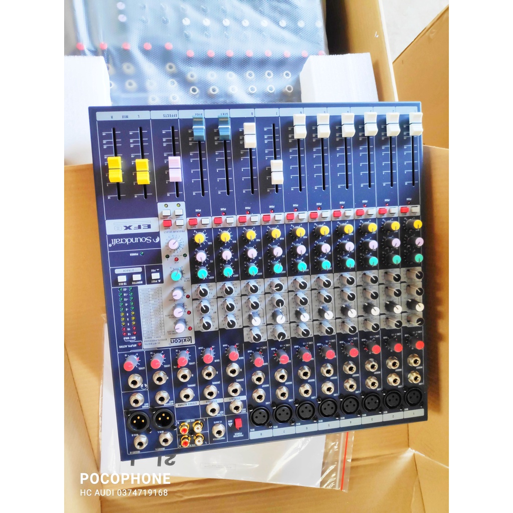 Bàn Mixer Soundcraft EFX8 bàn trộn âm EFX 8 loại 1