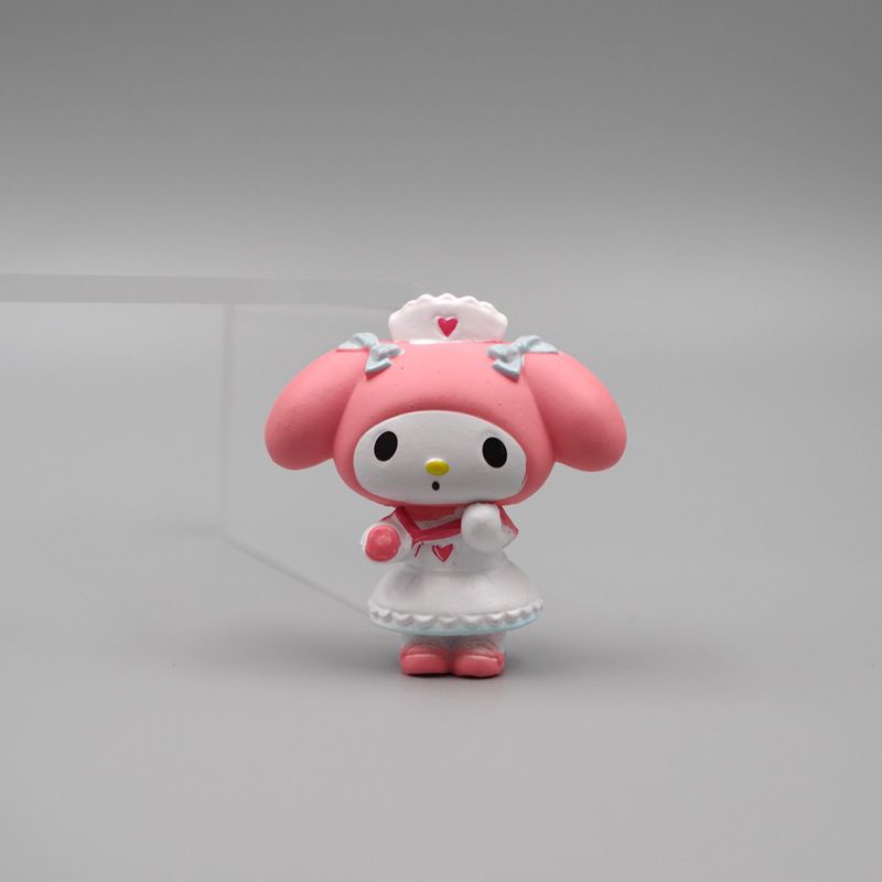 Set 4 Mô Hình Nhân Vật Kuromi My Melody Dễ Thương