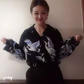 Áo sơ mi hạc ( Hàng order ) hagauorder