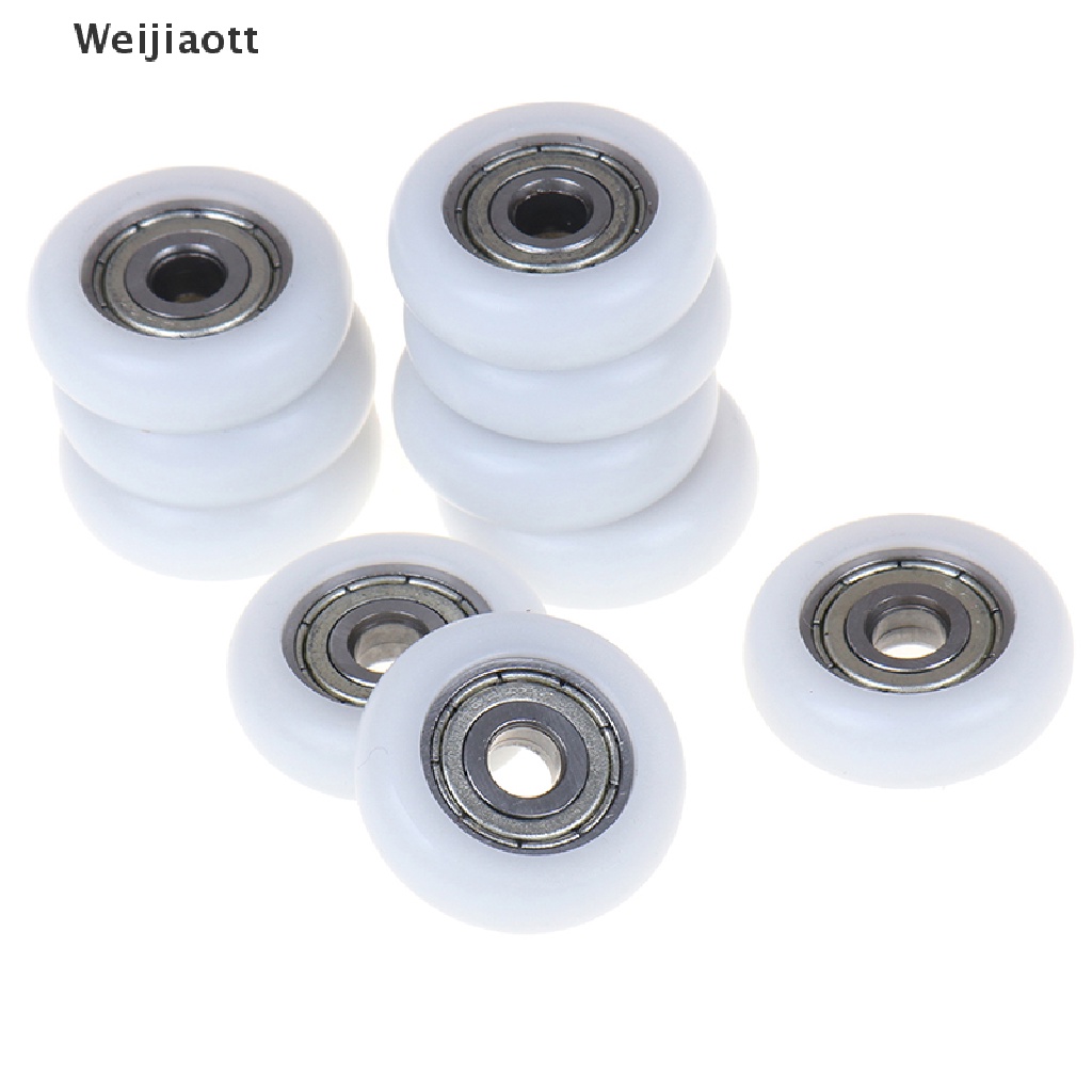 Set 2/5/10 bánh xe lăn cửa sổ bằng nhựa thay thế