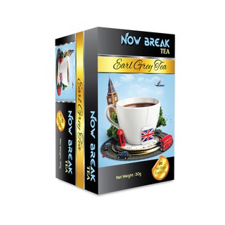 ☕ Now Break Tea - Earl Grey: Sự Hòa Quyện Hoàn Hảo Của Hương Vị Đẳng Cấp 🍃🌹