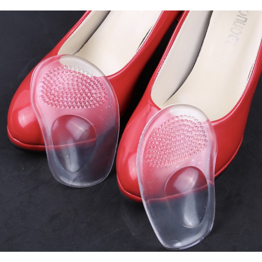 Lót giày silicon chống rộng, chống rớt gót cao cấp, bảo vệ chân khi mang giày VNXK TEX SHOES