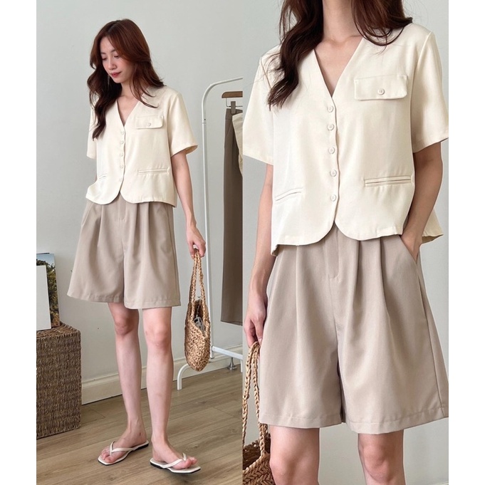 Áo blazer túi nắp 8055_A0571