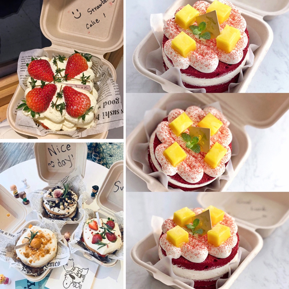 50 Giấy lót hộp bánh 18x18cm họa tiết độc đáo dễ thương