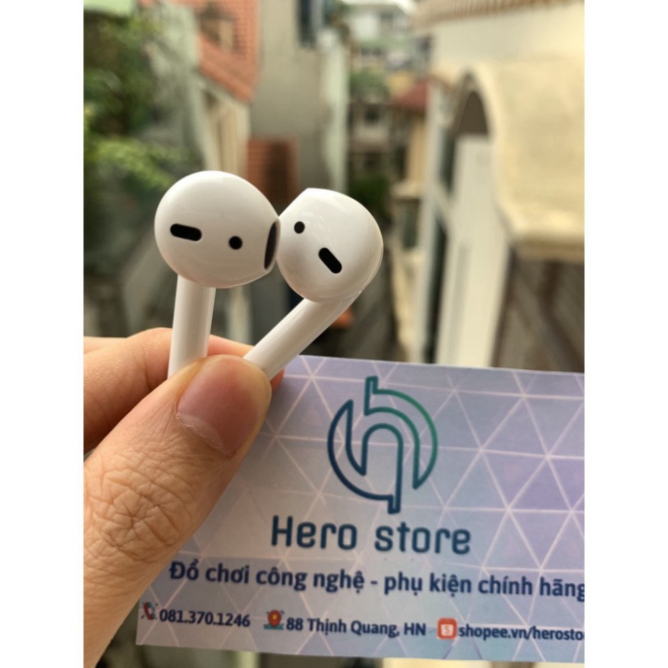 SALE KHÔ MÁU Tai nghe Bluetooth AIRPODS 2 RHODA 1536 - Ko pin ảo - Tặng Case Silicone 🎧 SALE KHÔ MÁU