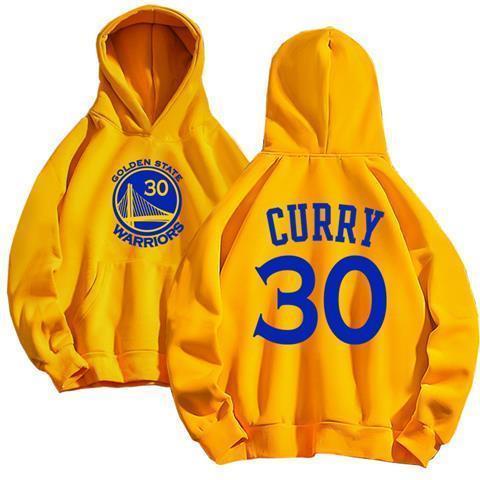 Nba Áo hoodie Bóng Rổ Warriors Stephen Curry Số 30 Tay Dài Cho Nam Và Nữ Stephen curry30no. Áo Hoodie Tay Dài Thời Trang Cá Tính Cho Nam Nữ