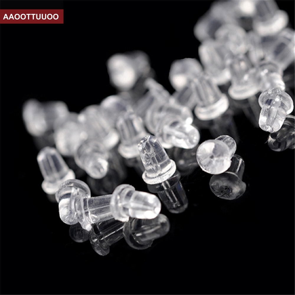 Set 20 phụ kiện khuyên tai bằng nhựa