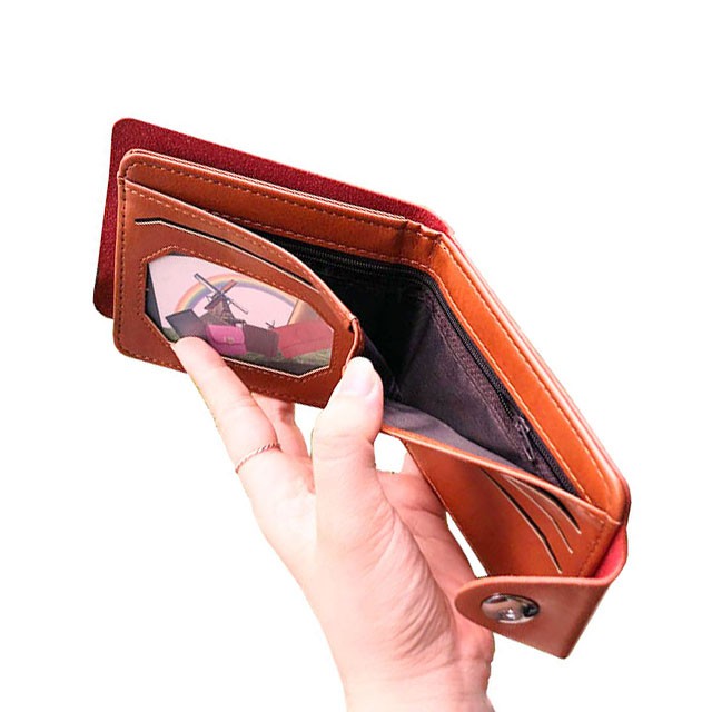 Ví da nam, bóp nam thời trang dáng ngang có Nút bấm Sang Trọng - Lịch lãm đẳng cấp quý ông.