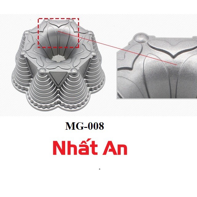 Khuôn làm bánh mã MG-008