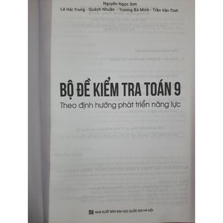 Bộ Đề Kiểm Tra Toán 9