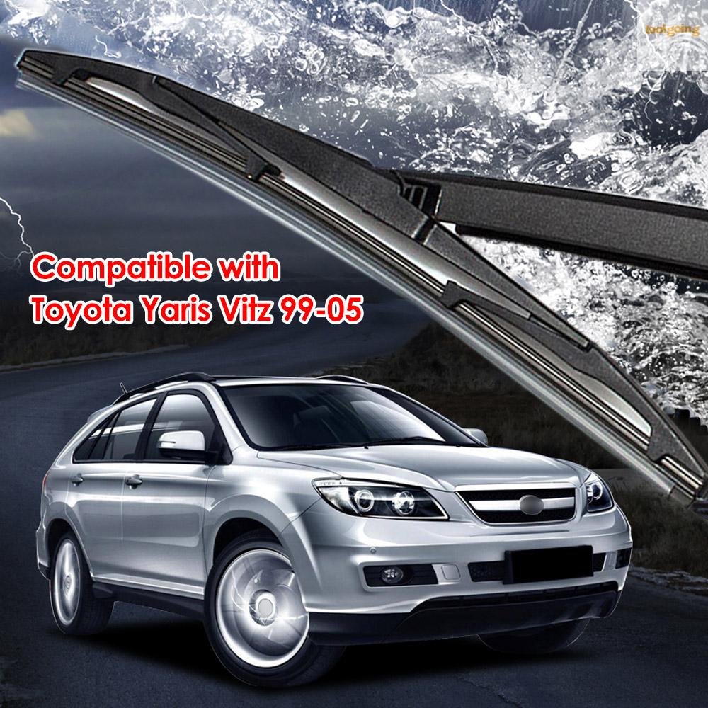 Ready in stock Car Rear Windshield Windscreen Wiper Arm with Blade Compatible with Toyotas Yaris Vitz 99-05