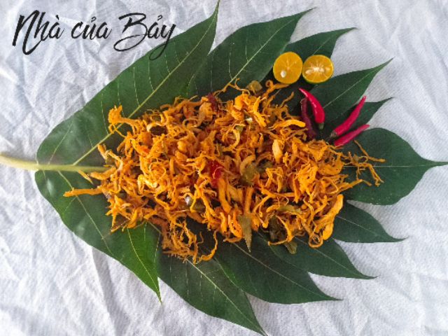 KHÔ GÀ ỚT LÁ CHANH 0,5KG | BigBuy360 - bigbuy360.vn