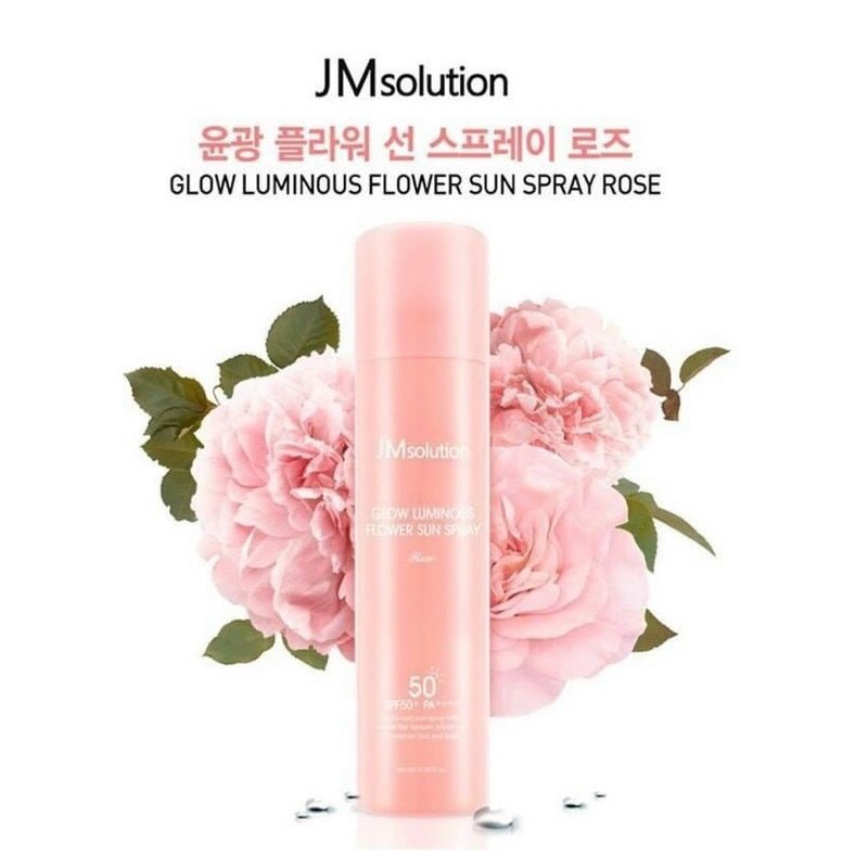 [CHÍNH HÃNG] Xịt Chống Nắng Dưỡng Da JM Solution Luminous Sun Spray 180ml