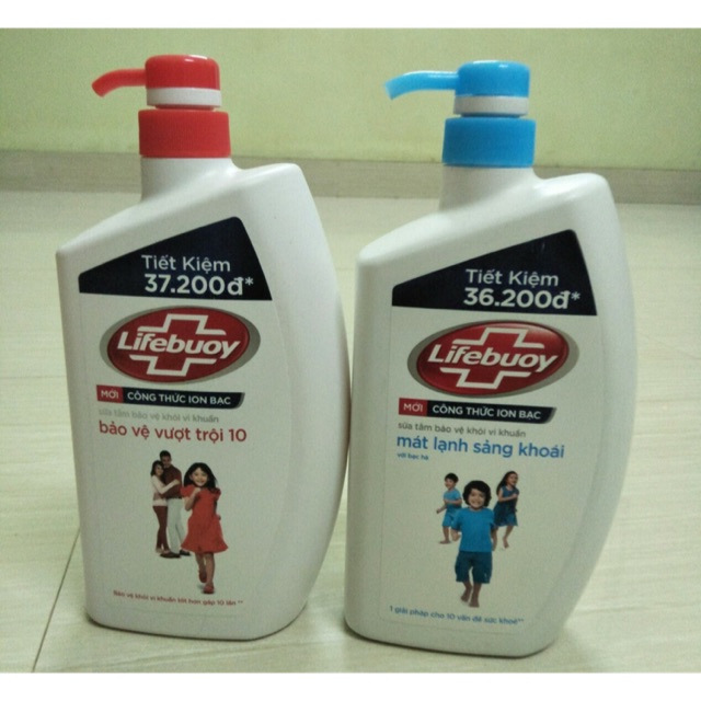 Sữa tắm lifebuoy chai lớn 850g