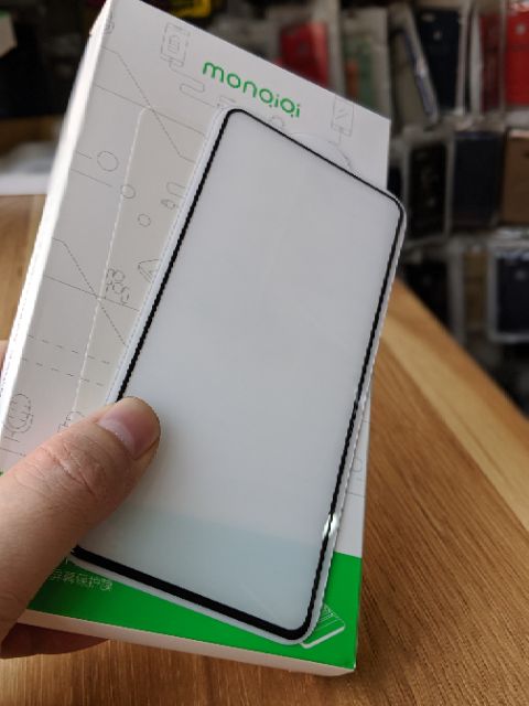 Cường lực Redmi K30 Pro / K40 / K40 Pro / K30 / K50 Gaming / K40 Gaming / K50 hiệu MonQiQi Full màn trơn mượt