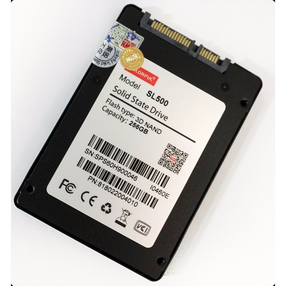 ◆Ổ cứng SSD 2.5 inch SATA Colorful SL500 256GB, SL300 160GB 128GB - bảo hành 3 năm SD04 SD05 SD06 | WebRaoVat - webraovat.net.vn