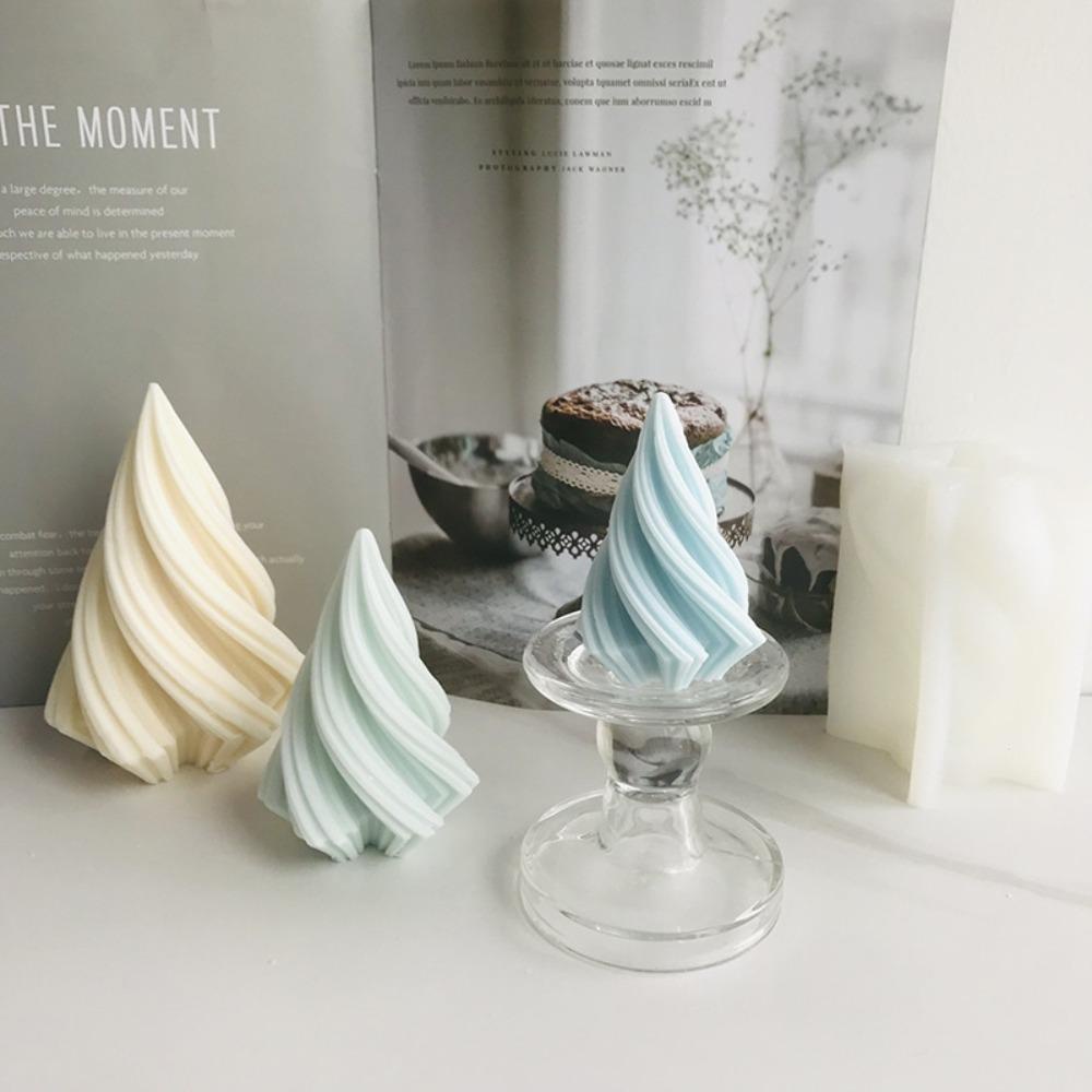 SUSANS Khuôn Làm Sáp Nghệ Thuật Thủ Công 3D Hình Nón Lớn Bằng Nhựa Resin