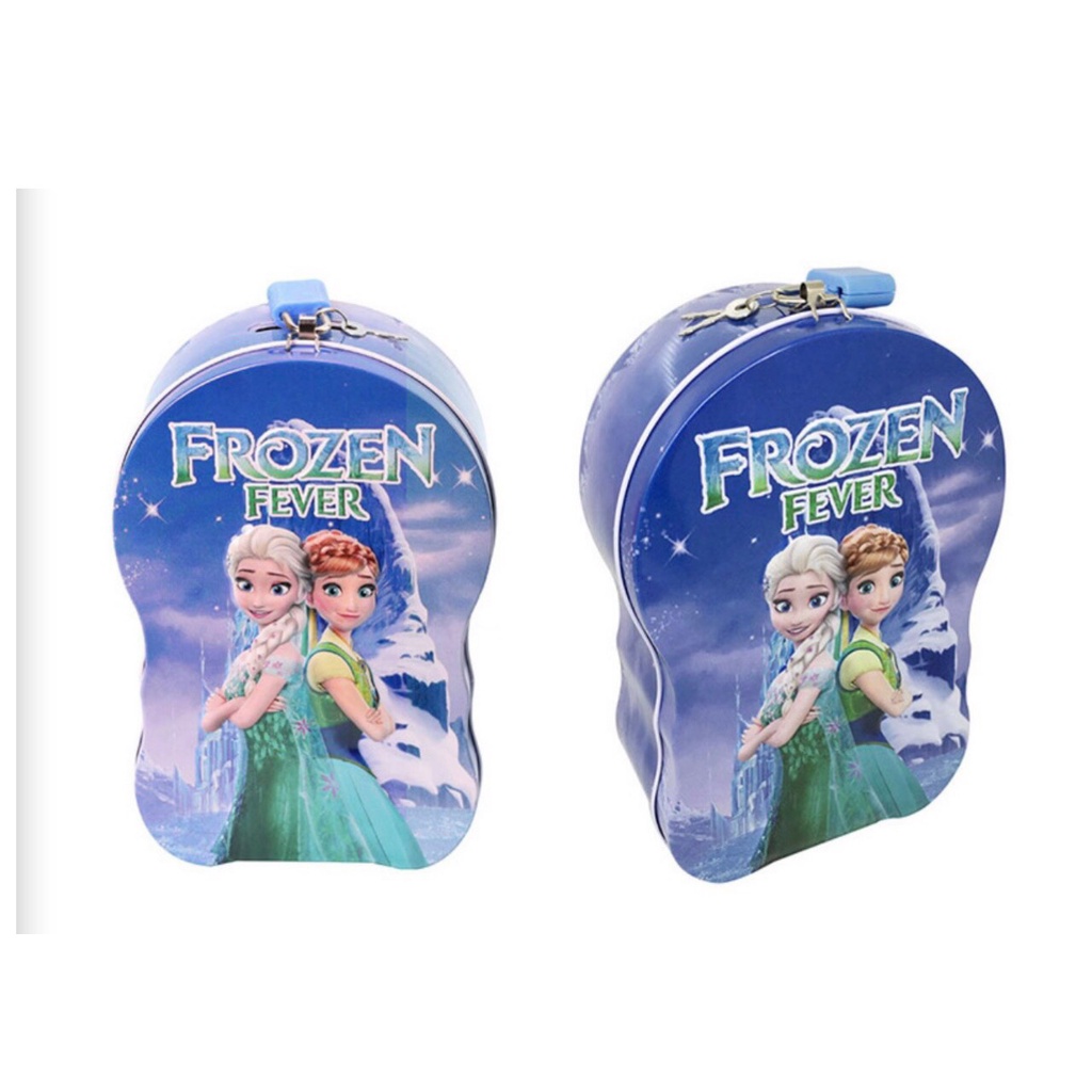 Kắt Sắt Mini Hình Con Hổ Siêu Hot, Két Sắt Tiết Kiệm Tiền Cho Bé Hình Elsa, oto, hổ, kitty trai gái Home Shop Online