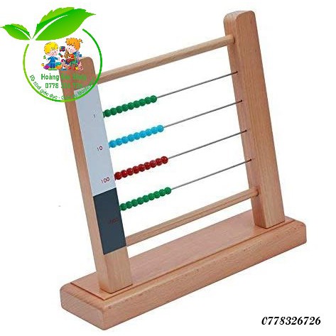 Khung hạt cườm nhỏ Montessori (Small Bead Frame)