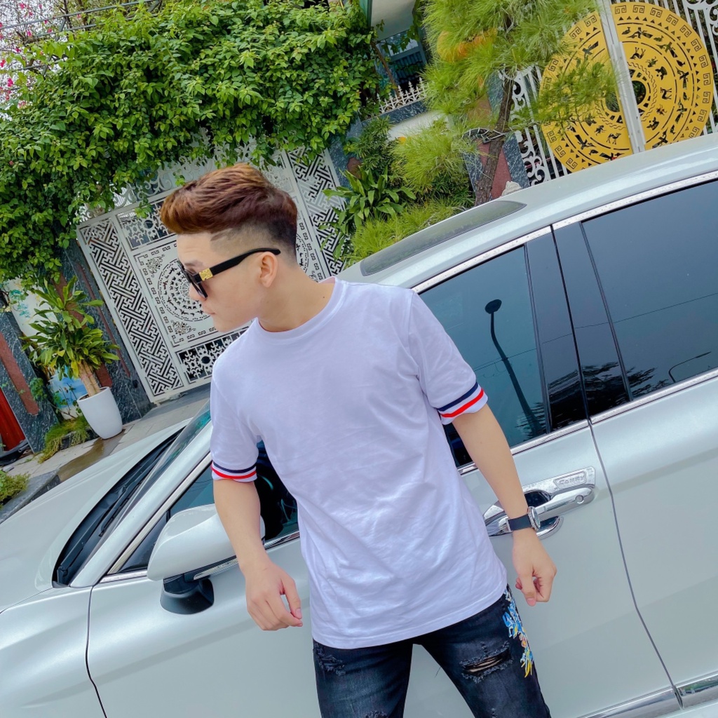 Áo Thun DSQ Nam Siêu Cấp In Chữ Đen Đỏ Chất Liệu Cotton Thời Trang Nam Thấm Hút Mồ Hôi