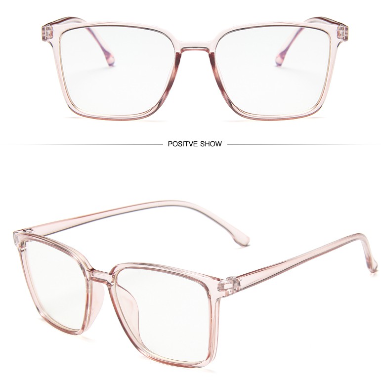 Kính Mát Gọng Vuông Trong Suốt Thời Trang Hàn Quốc 2020