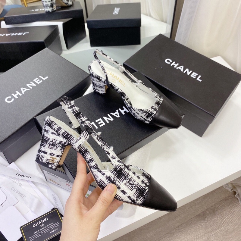 Giày nữ CHANEL* cao cấp Au nhập khẩu mới nhất 2021 fullbox