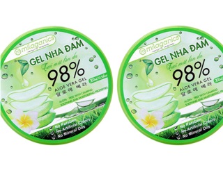Combo 2 Gel Nha đam Milaganics 300ml