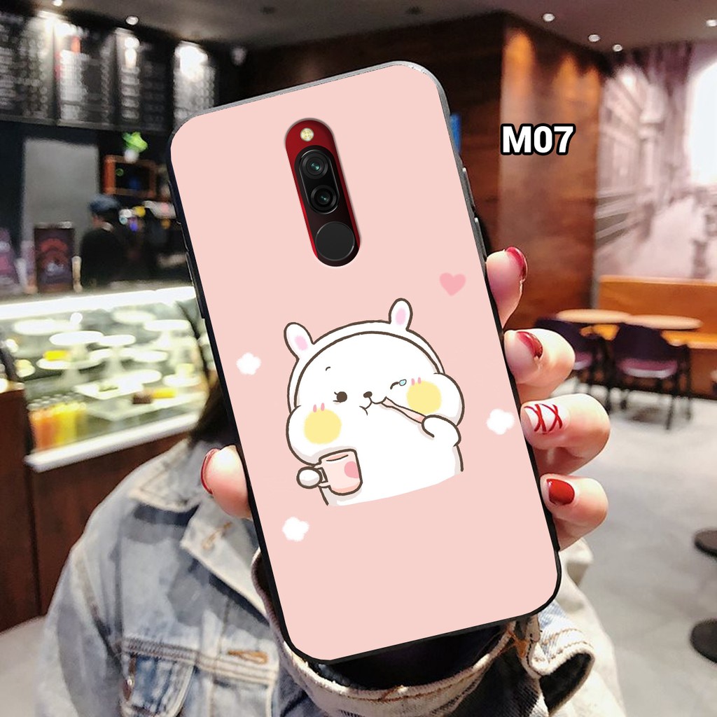 Ốp lưng XIAOMI REDMI 8 in hình heo con xinh xắn