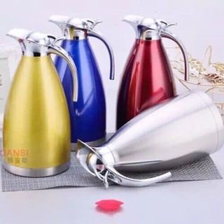 (GIỮ NHIỆT TỐT SIÊU BỀN ) - BÌNH ĐỰNG SỮA, ĐỰNG TRÀ, NƯỚC TRÁI CÂY DUNG TÍCH 2 LÍT LÀM BẰNG CHẤT LIỆU INOX CAO CẤP